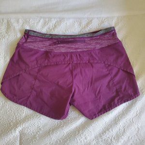 Lululemon Violet Purple Shorts